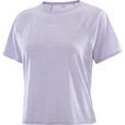 W Salomon SHKout Air Crop SS Tee