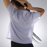 W Salomon SHKout Air Crop SS Tee