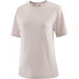 W Salomon Shakeout Core Short Sleeve Shirt Etherea