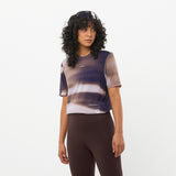 W Salomon SHKout CORE SS Tee GFX