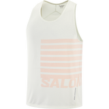 M Salomon Sense Aero Graphics Singlet Icicle