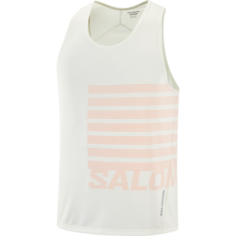 M Salomon Sense Aero Graphics Singlet Icicle