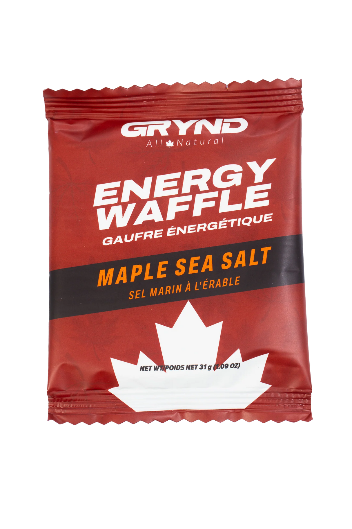 Grynd Energy Waffle Maple Sea Salt