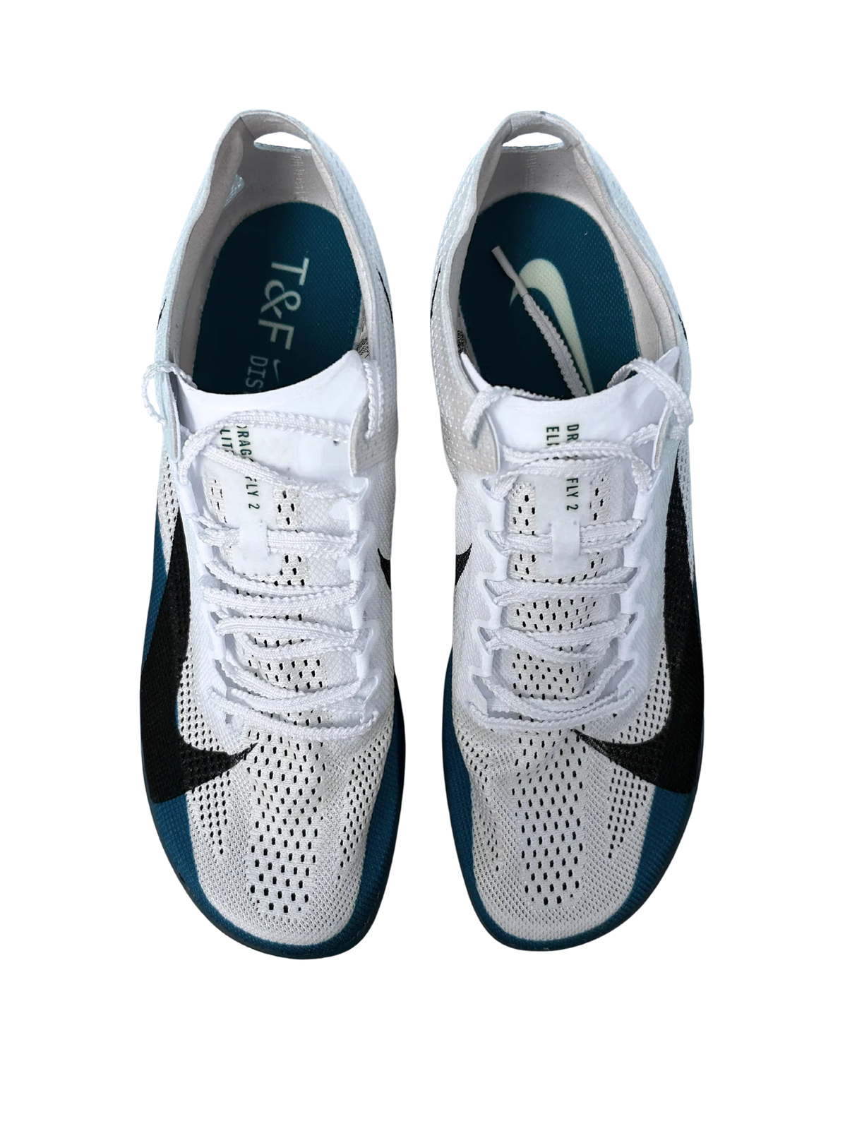 Nike ZoomX Dragonfly 2 Elite white green