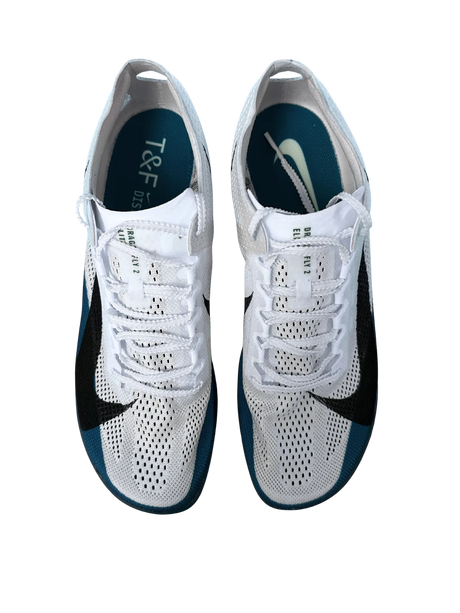 Nike ZoomX Dragonfly 2 Elite white green
