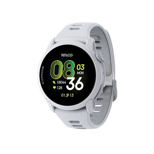 Coros Pace 4 White - Silicone Band – Frontrunners Footwear Coros Pace 4 White - Silicone Band – Frontrunners Footwear