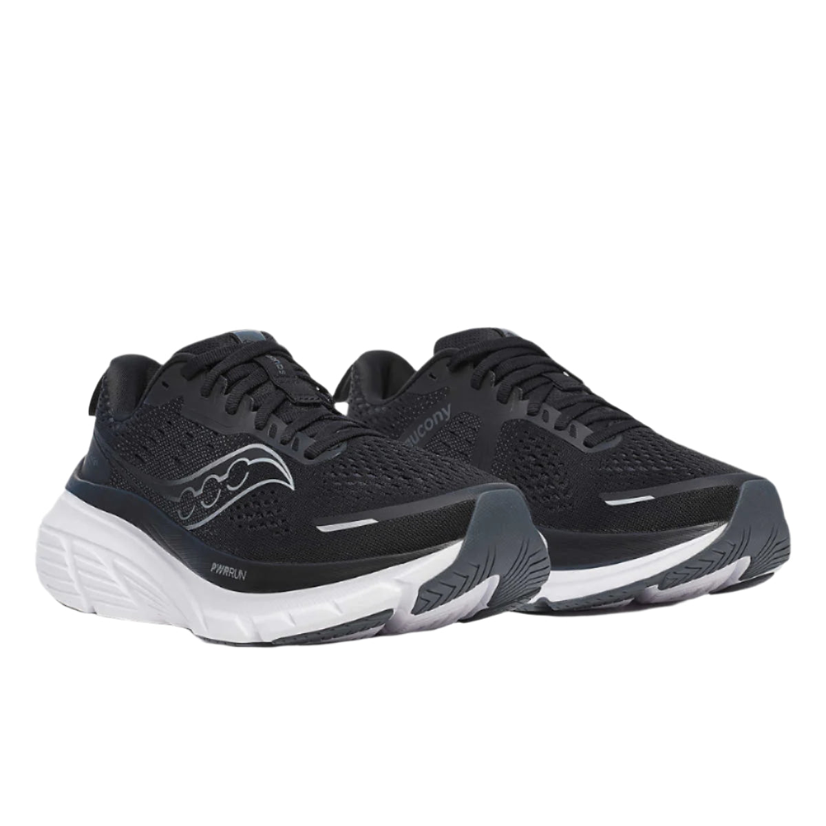 Womens Saucony Guide 18 Wide Black White
