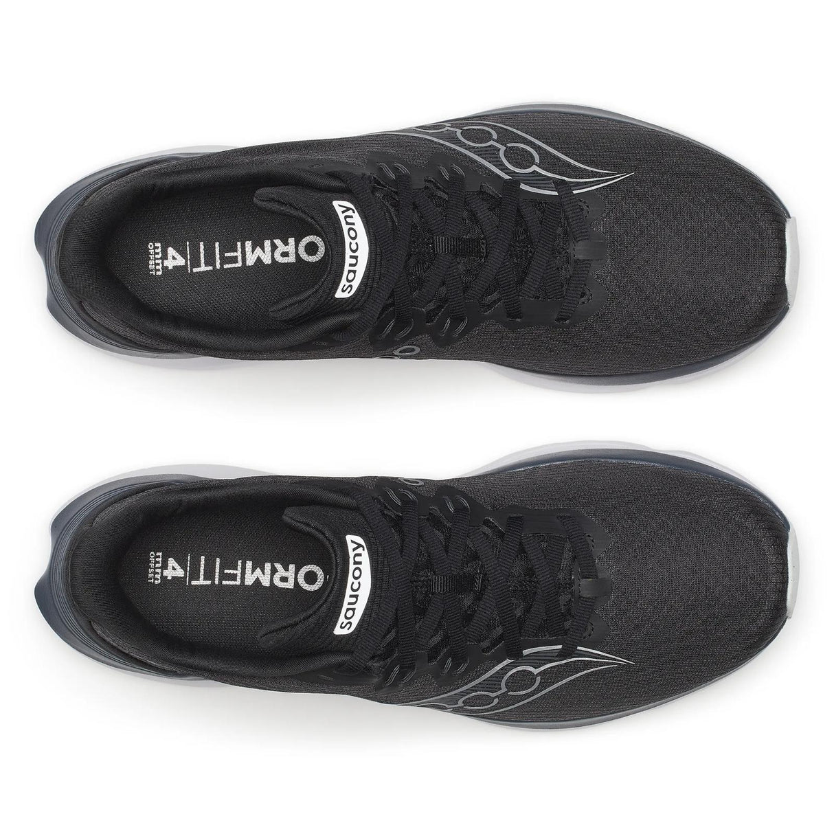 M Saucony Kinvara 16 Black White