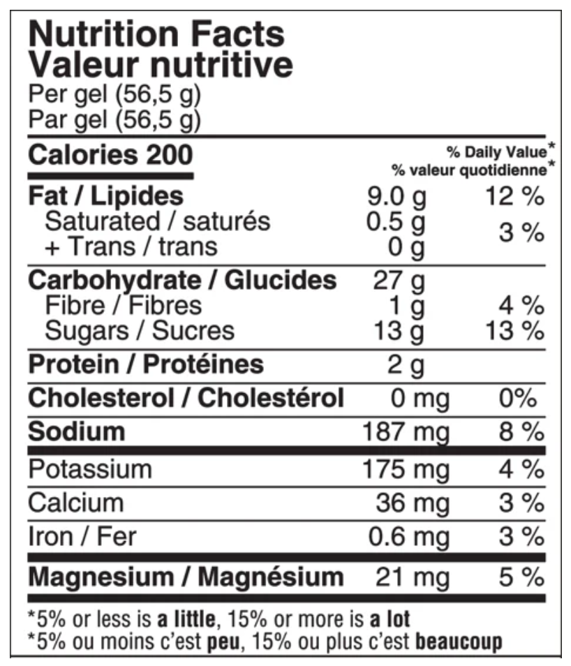 Naak Ultra Energy Gel