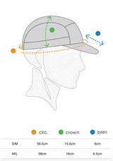 Ciele GOCap Classic Athletics Size Chart