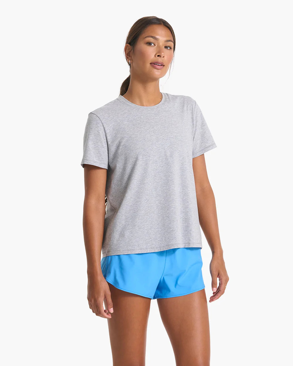 Women's Vuori Feather Tee heather grey