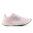 W New Balance FuelCell Rebel v5 Pink Granite with metallic and linen