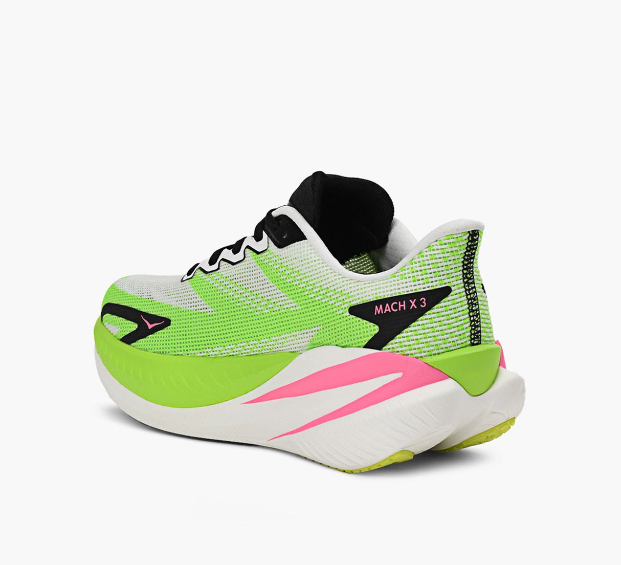 Womens Hoka Mach X 3 White Lime