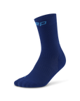 W CEP Core Run Socks Mid Cut 5.0 Dark Blue