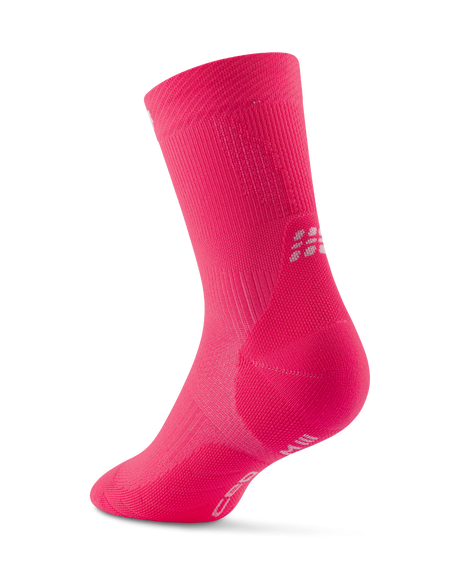 W CEP Core Run Socks Mid Cut 5.0 Pink