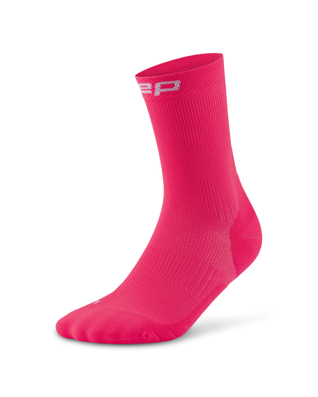 W CEP Core Run Socks Mid Cut 5.0 Pink