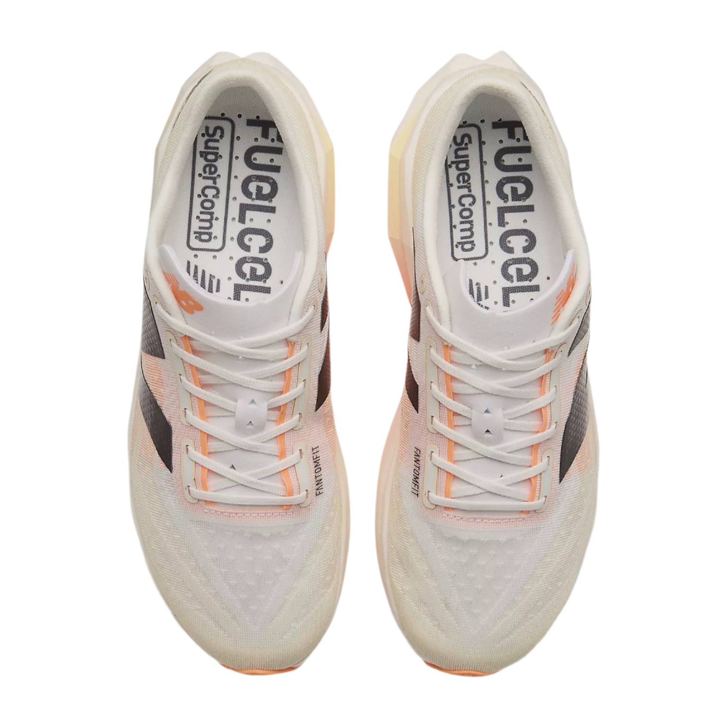 M New Balance Fuelcell SC Elite v4 White Beige