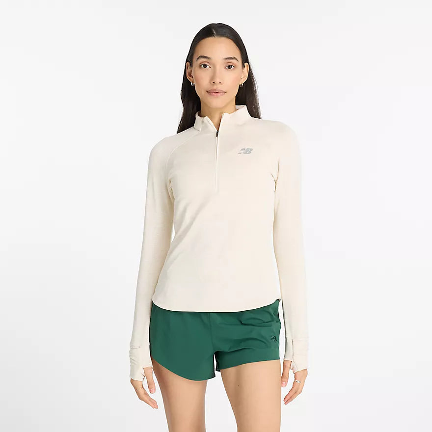 W New Balance Athletics Heat Grid Half Zip