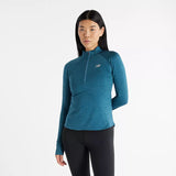 W New Balance Athletics Heat Grid Half Zip