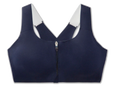 W Brooks Dare Zip Run Bra, DD/E