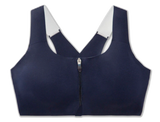 W Brooks Dare Zip Run Bra, DD/E