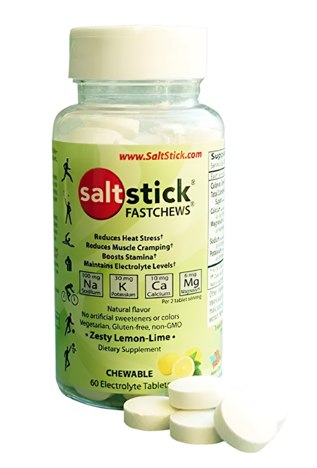 Saltstick Fastchews Bottle - Lemon/Lime