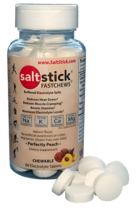 Saltstick Fastchews Bottle - Peach